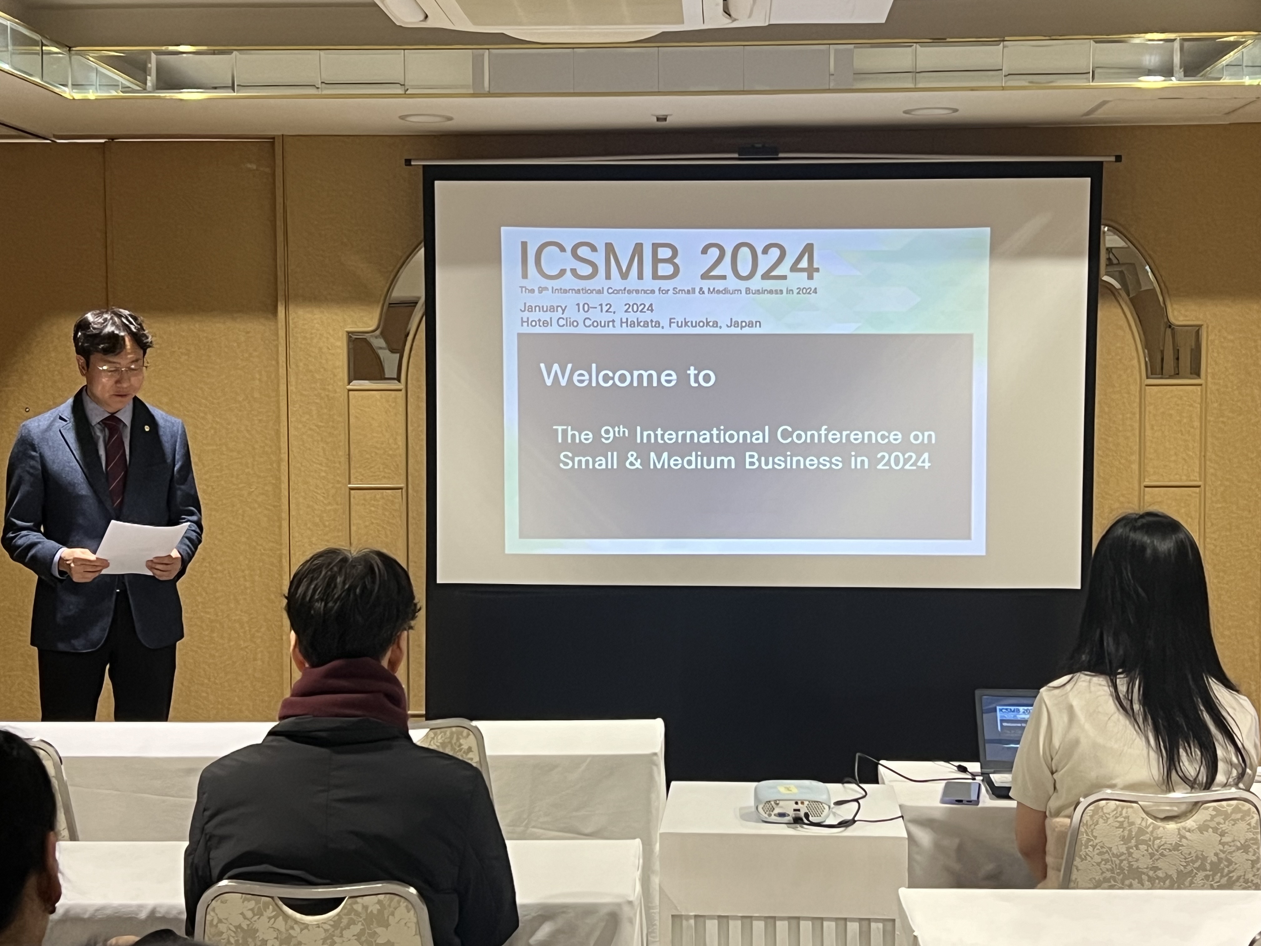 국제학술대회 ICSMB 2024, Japan
